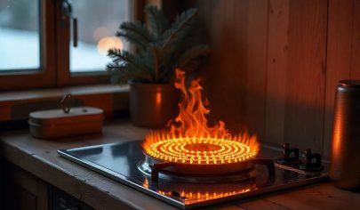 حرارت ملایم گاز برقی چقدر است؟